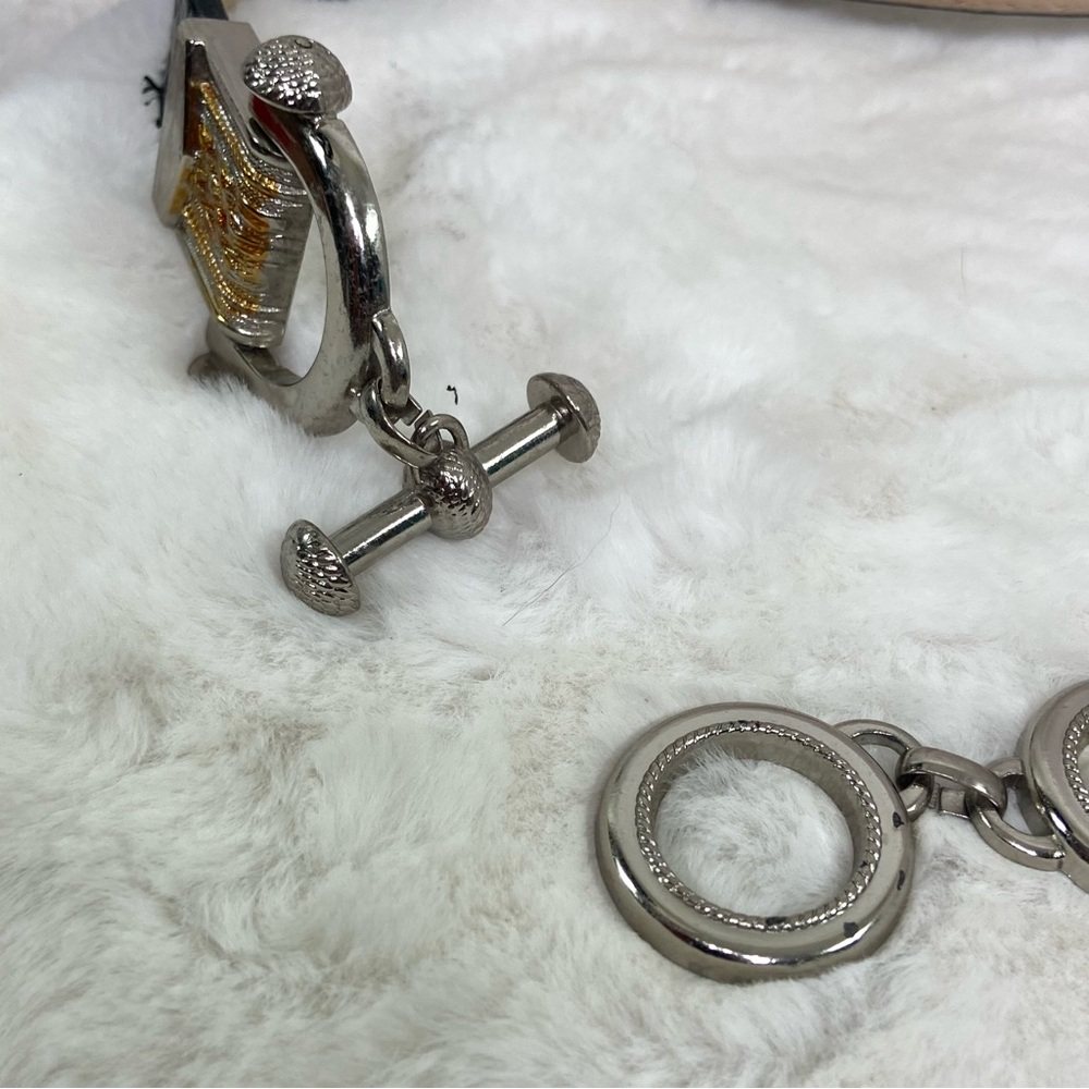 Leather Toggle Multicolored Fancy Adjustable Leat… - image 3